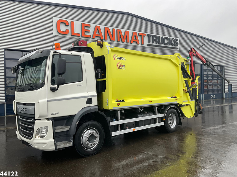 DAF FA CF 340 Euro 6 Norba 17 m³ + Palfinger 3.8 Tonmeter laadkraan + Winch - Søppelbil: bilde 1 DAF FA CF 340 Euro 6 Norba 17 m³ + Palfinger 3.8 Tonmeter laadkraan + Winch - Søppelbil: bilde 1
