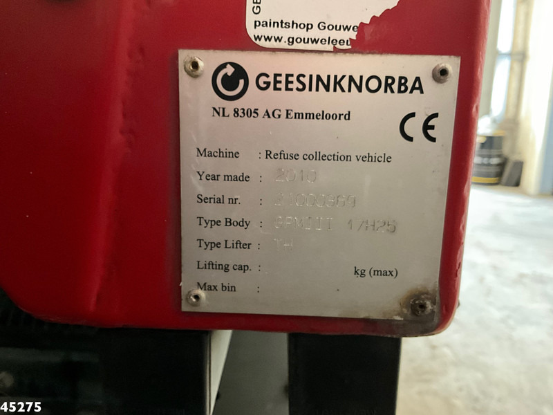 Leie DAF FAG 75 CF 250 Euro 5 Geesink 17m³ Just 178.701 km! DAF FAG 75 CF 250 Euro 5 Geesink 17m³ Just 178.701 km!: bilde 20