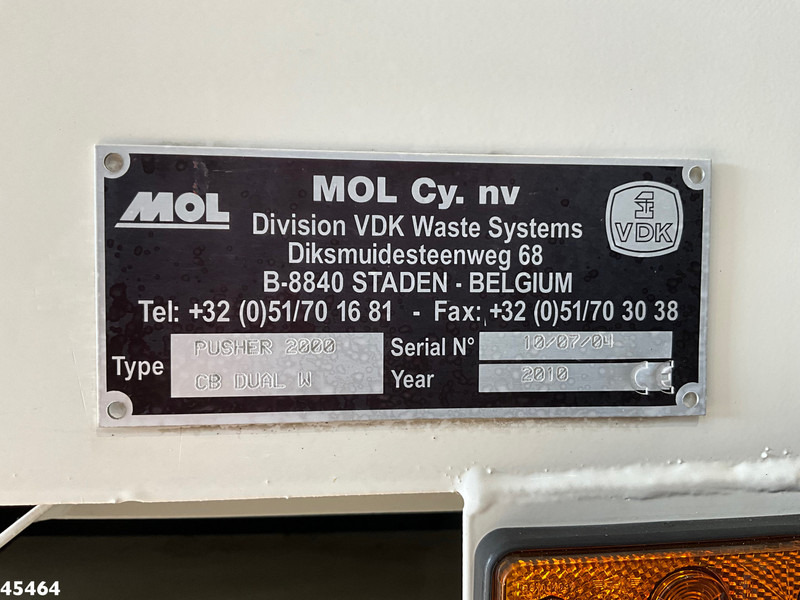 Søppelbil DAF FAG 75 CF 310 VDK 20m³ Just 144.413 Km!: bilde 20