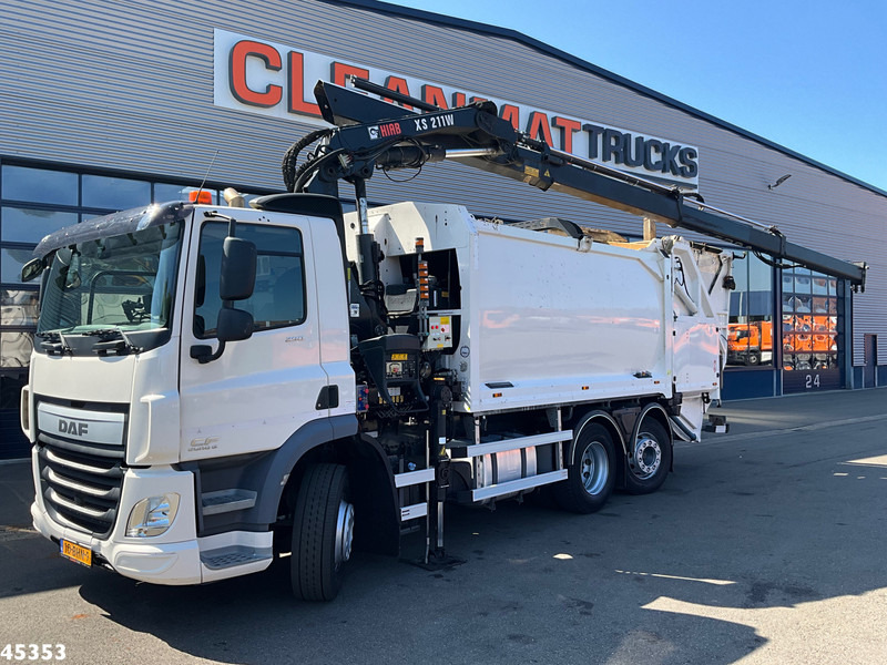 DAF FAN CF 290 Euro 6 Hiab 21 Tonmeter laadkraan - Søppelbil: bilde 1 DAF FAN CF 290 Euro 6 Hiab 21 Tonmeter laadkraan - Søppelbil: bilde 1