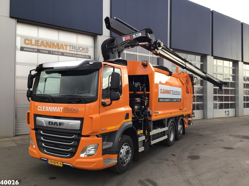 DAF FAN CF 340 Hiab 21 Tonmeter laadkraan - Søppelbil: bilde 1 DAF FAN CF 340 Hiab 21 Tonmeter laadkraan - Søppelbil: bilde 1