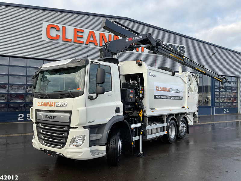 DAF FAN CF 340 Hiab 23 Tonmeter laadkraan - Søppelbil: bilde 1 DAF FAN CF 340 Hiab 23 Tonmeter laadkraan - Søppelbil: bilde 1