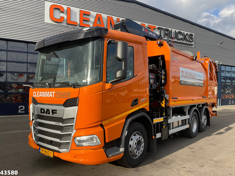 DAF FAN XD 340 Hiab 23 Tonmeter laadkraan + Welvaarts Weighing system - Søppelbil: bilde 2 DAF FAN XD 340 Hiab 23 Tonmeter laadkraan + Welvaarts Weighing system - Søppelbil: bilde 2