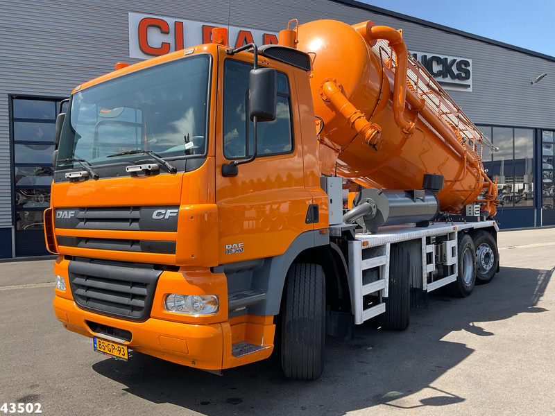 DAF FAX 85 CF 340 Droge stoffen blaas installatie Just 21.613 km! - Vakuum lastebil: bilde 1 DAF FAX 85 CF 340 Droge stoffen blaas installatie Just 21.613 km! - Vakuum lastebil: bilde 1