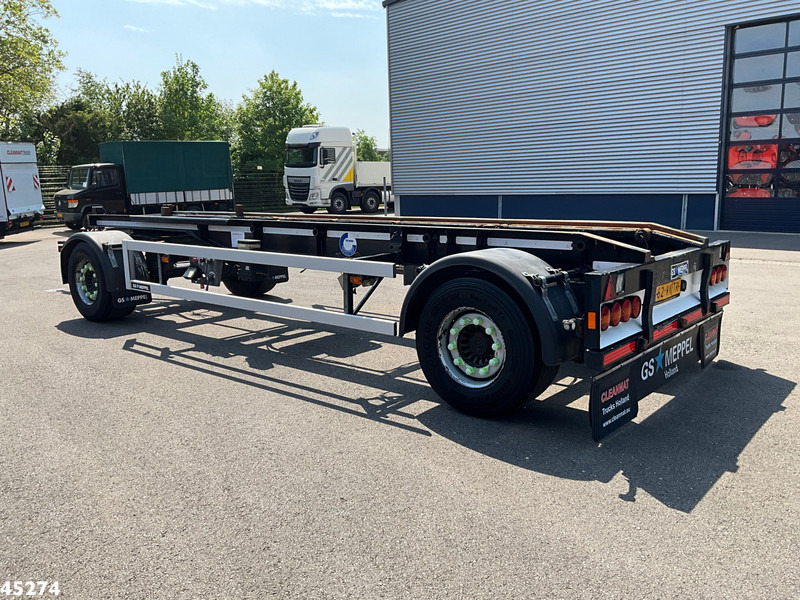 GS Meppel 2-assige container aanhangwagen - Container-transport/ Vekselflak tilhenger: bilde 2 GS Meppel 2-assige container aanhangwagen - Container-transport/ Vekselflak tilhenger: bilde 2