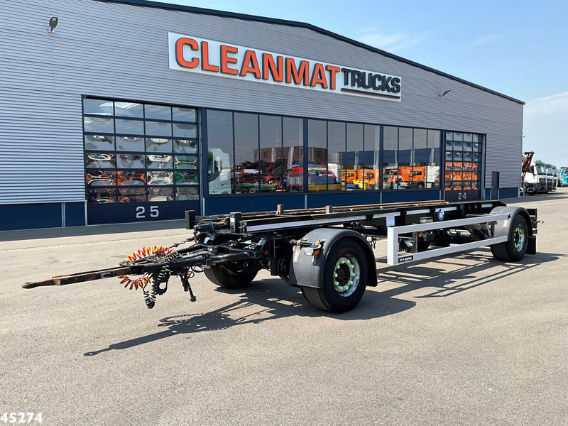 GS Meppel 2-assige container aanhangwagen - Container-transport/ Vekselflak tilhenger: bilde 1 GS Meppel 2-assige container aanhangwagen - Container-transport/ Vekselflak tilhenger: bilde 1