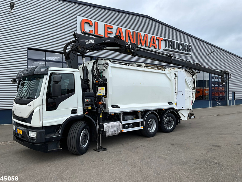 Ginaf C 3128 NF Euro 6 Hiab 21 Tonmeter laadkraan Just 106.936 Km! - Søppelbil: bilde 1 Ginaf C 3128 NF Euro 6 Hiab 21 Tonmeter laadkraan Just 106.936 Km! - Søppelbil: bilde 1