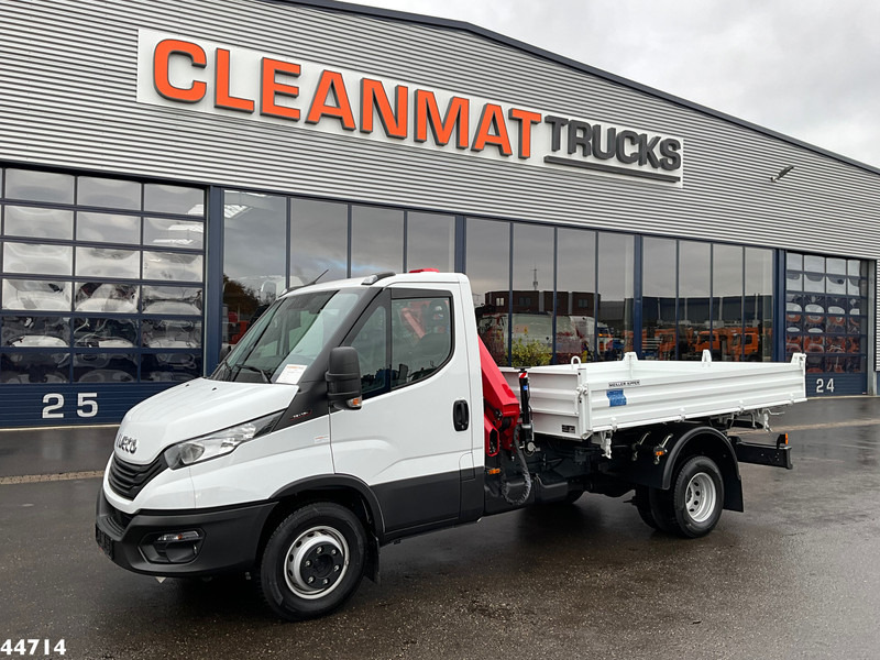 Iveco Daily 72C18 HMF laadkraan 3,4 Tonmeter laadkraan + Meiller 3-zijdige kipper New & Unused!! - Tippbil, Kranbil: bilde 3 Iveco Daily 72C18 HMF laadkraan 3,4 Tonmeter laadkraan + Meiller 3-zijdige kipper New & Unused!! - Tippbil, Kranbil: bilde 3
