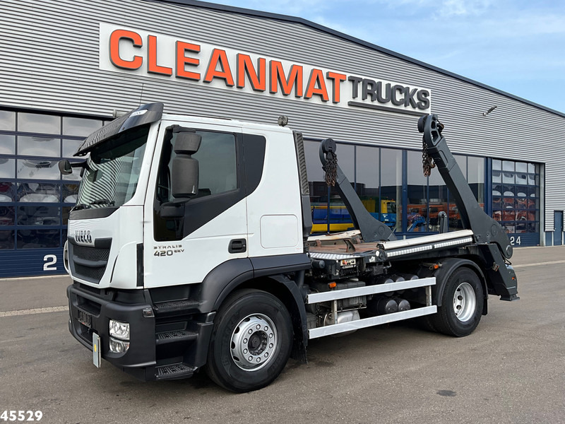 Iveco Stralis 420 12 Ton portaalarmsysteem - Liftdumper lastebil: bilde 1 Iveco Stralis 420 12 Ton portaalarmsysteem - Liftdumper lastebil: bilde 1