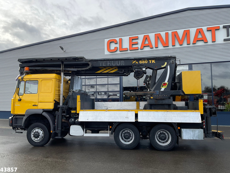 MAN F2000 6x6 Full Steel Manual Palfinger 68 Meter Dachdecker kran Just 54.133 km! - Kranbil: bilde 4 MAN F2000 6x6 Full Steel Manual Palfinger 68 Meter Dachdecker kran Just 54.133 km! - Kranbil: bilde 4