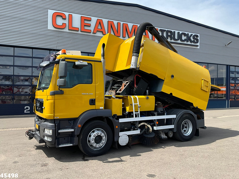 MAN TGM 18.290 4x2 Johnston Beam VT 800 Left and right sweeper - Feiebil: bilde 2 MAN TGM 18.290 4x2 Johnston Beam VT 800 Left and right sweeper - Feiebil: bilde 2