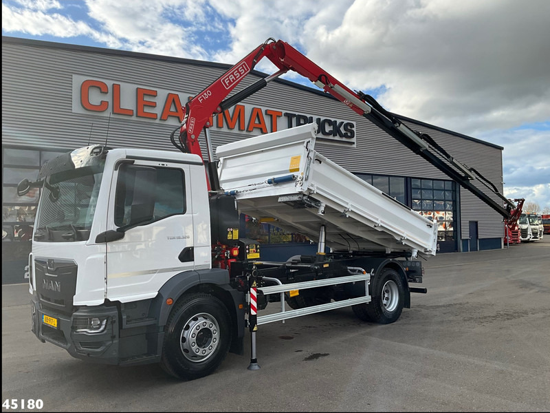MAN TGM 18.320 Euro 6 Fassi 13 Tonmeter laadkraan NEW AND UNUSED! - Tippbil: bilde 1 MAN TGM 18.320 Euro 6 Fassi 13 Tonmeter laadkraan NEW AND UNUSED! - Tippbil: bilde 1