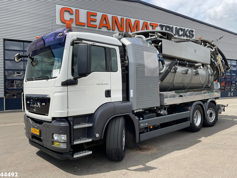 MAN TGS 28.440 FFG Flensburger 12,5m³ Saug/Spul combi Waterrecycling - Vakuum lastebil: bilde 2 MAN TGS 28.440 FFG Flensburger 12,5m³ Saug/Spul combi Waterrecycling - Vakuum lastebil: bilde 2