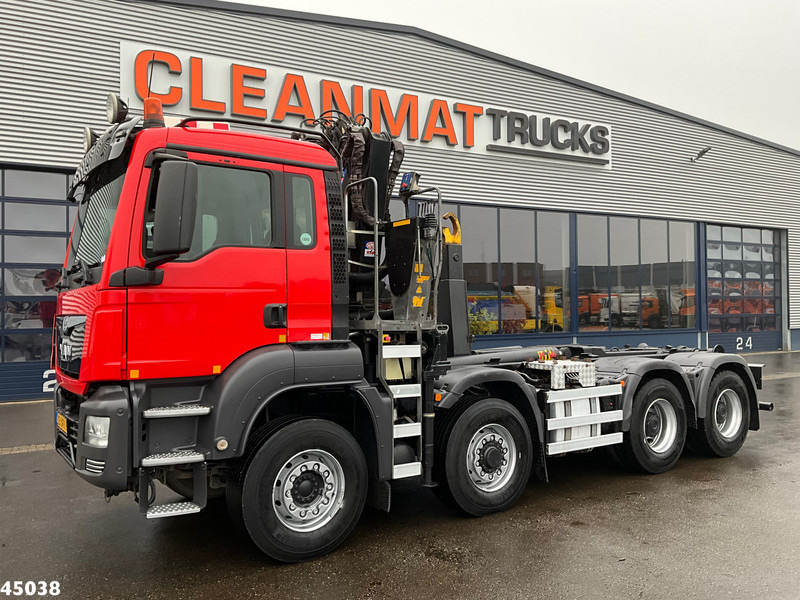 MAN TGS 35.400 8x4 Euro 6 HMF 16 Tonmeter Z-kraan - Krokbil, Kranbil: bilde 2 MAN TGS 35.400 8x4 Euro 6 HMF 16 Tonmeter Z-kraan - Krokbil, Kranbil: bilde 2