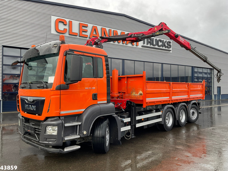 MAN TGS 35.400 8x4 Euro 6 Palfinger 17 Tonmeter Z-kraan - Tippbil, Kranbil: bilde 2 MAN TGS 35.400 8x4 Euro 6 Palfinger 17 Tonmeter Z-kraan - Tippbil, Kranbil: bilde 2