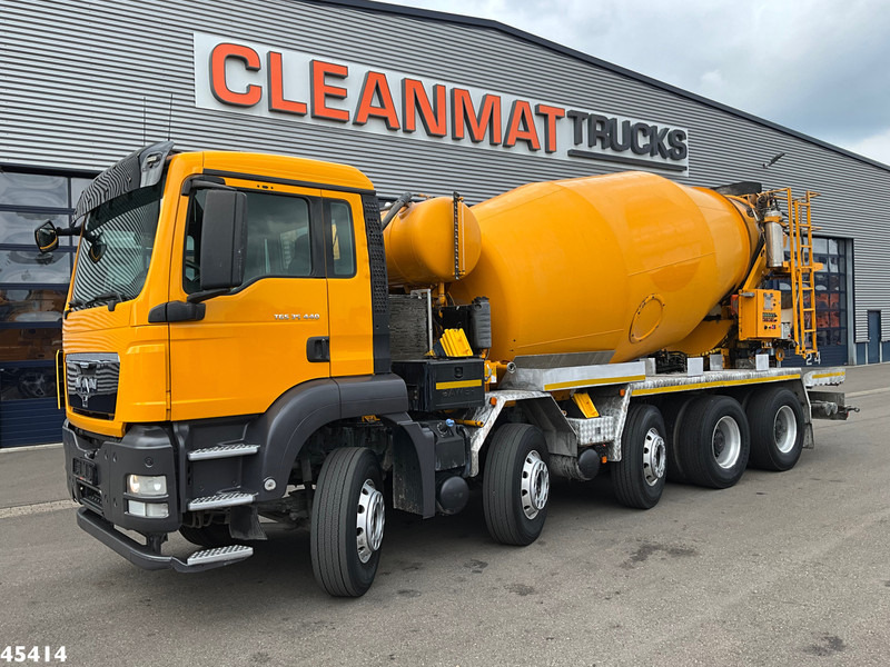 MAN TGS 35.440 10x4 Schwing Stetter 9m³ betonmixer - Betongbil: bilde 1 MAN TGS 35.440 10x4 Schwing Stetter 9m³ betonmixer - Betongbil: bilde 1