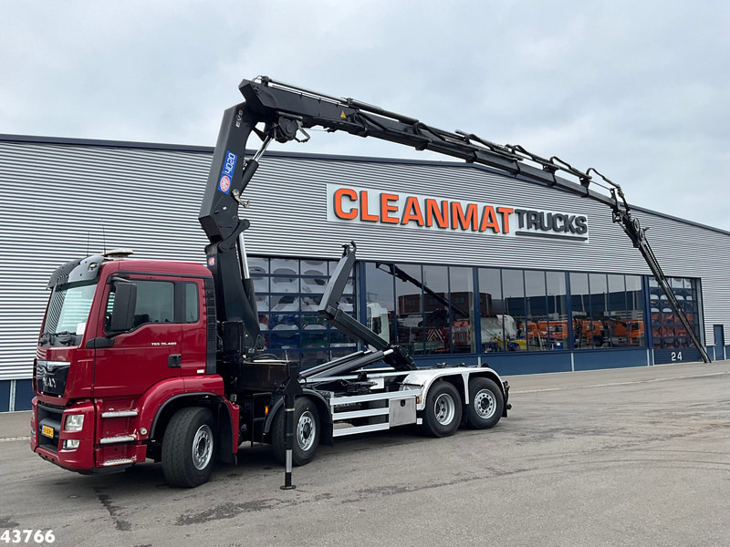MAN TGS 35.480 8x4H Euro 6 HMF 40 Tonmeter laadkraan + Fly-Jib - Krokbil, Kranbil: bilde 1 MAN TGS 35.480 8x4H Euro 6 HMF 40 Tonmeter laadkraan + Fly-Jib - Krokbil, Kranbil: bilde 1