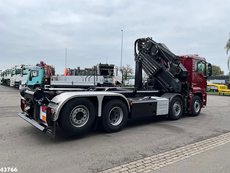 MAN TGS 35.480 8x4H Euro 6 HMF 40 Tonmeter laadkraan + Fly-Jib - Krokbil, Kranbil: bilde 4 MAN TGS 35.480 8x4H Euro 6 HMF 40 Tonmeter laadkraan + Fly-Jib - Krokbil, Kranbil: bilde 4