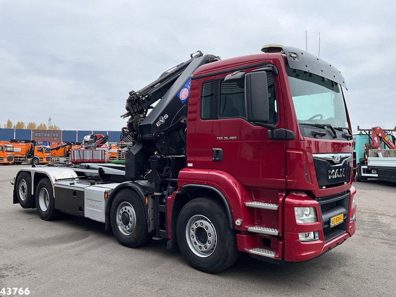 MAN TGS 35.480 8x4H Euro 6 HMF 40 Tonmeter laadkraan + Fly-Jib - Krokbil, Kranbil: bilde 3 MAN TGS 35.480 8x4H Euro 6 HMF 40 Tonmeter laadkraan + Fly-Jib - Krokbil, Kranbil: bilde 3