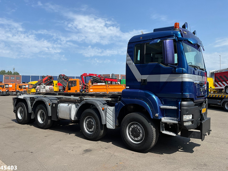 Lastebil med kabelsystem MAN TGS 43.440 8x8 HTS 30 Ton containersysteem + Vossebelt 20m³ container: bilde 8