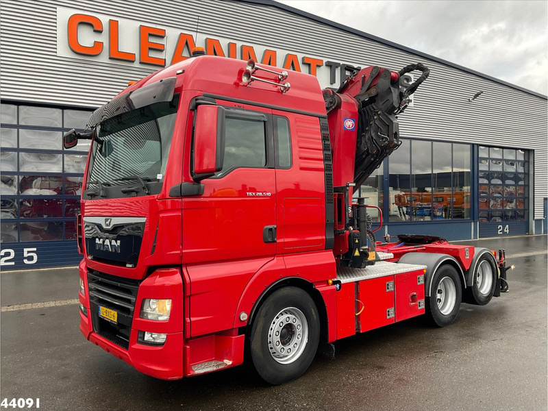 MAN TGX 28.510 HMF 50 Tonmeter laadkraan + Fly-Jib - Kranbil: bilde 2 MAN TGX 28.510 HMF 50 Tonmeter laadkraan + Fly-Jib - Kranbil: bilde 2