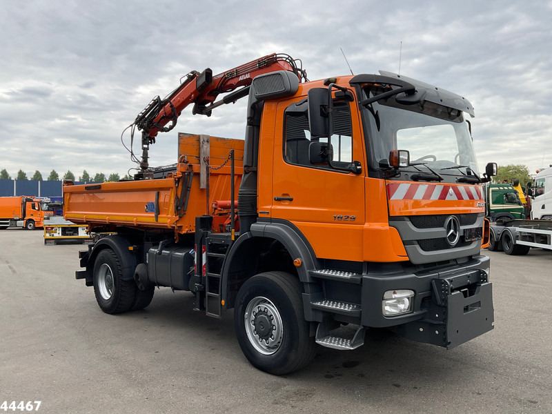 Mercedes-Benz 1829 AK 4x4 Atlas 8,5 Tonmeter laadkraan Manual Full steel - Tippbil, Kranbil: bilde 4 Mercedes-Benz 1829 AK 4x4 Atlas 8,5 Tonmeter laadkraan Manual Full steel - Tippbil, Kranbil: bilde 4