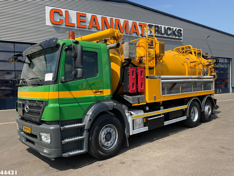 Vakuum lastebil Mercedes-Benz AXOR 2533 Euro 5 Koks Combi: bilde 7