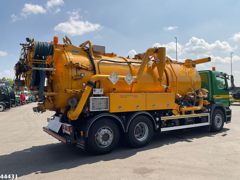Vakuum lastebil Mercedes-Benz AXOR 2533 Euro 5 Koks Combi: bilde 6