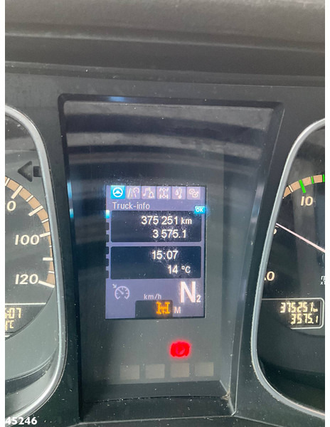 Kranbil Mercedes-Benz Actros 1833 Euro 6 HMF 21 Tonmeter laadkraan: bilde 18