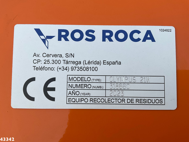 Leie Mercedes-Benz Actros 2533 Terberg RosRoca 21m³ Mercedes-Benz Actros 2533 Terberg RosRoca 21m³: bilde 17 Leie Mercedes-Benz Actros 2533 Terberg RosRoca 21m³ Mercedes-Benz Actros 2533 Terberg RosRoca 21m³: bilde 17