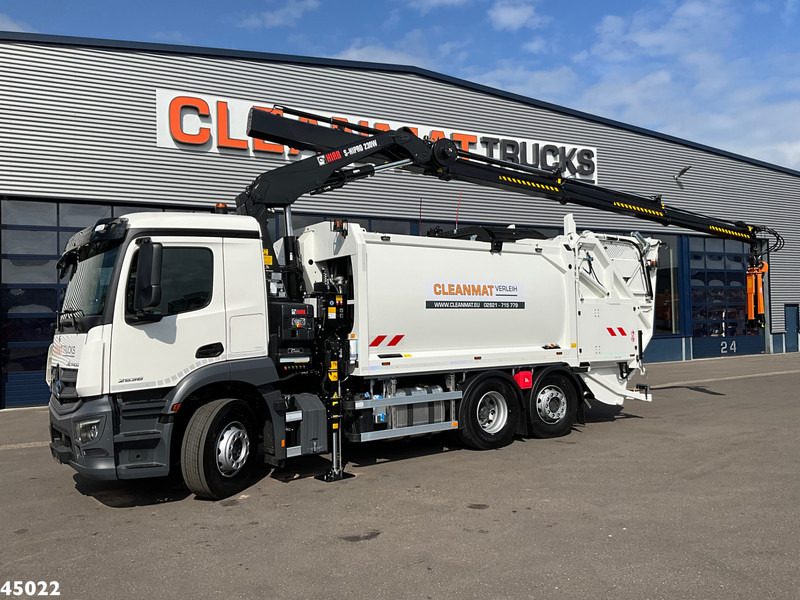 Mercedes-Benz Actros 2536 Zoeller Hiab 23 Tonmeter laadkraan - Søppelbil: bilde 1 Mercedes-Benz Actros 2536 Zoeller Hiab 23 Tonmeter laadkraan - Søppelbil: bilde 1