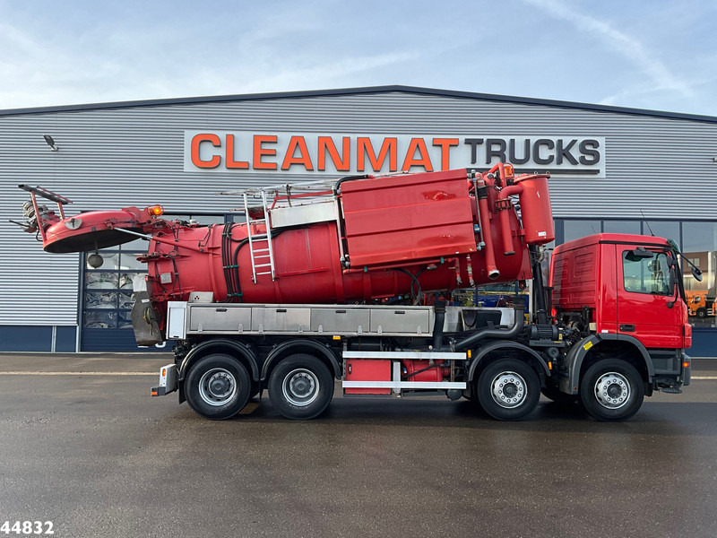 Mercedes-Benz Actros 4141 8x4 Kroll Saug/Spul aufbau - Vakuum lastebil: bilde 1 Mercedes-Benz Actros 4141 8x4 Kroll Saug/Spul aufbau - Vakuum lastebil: bilde 1