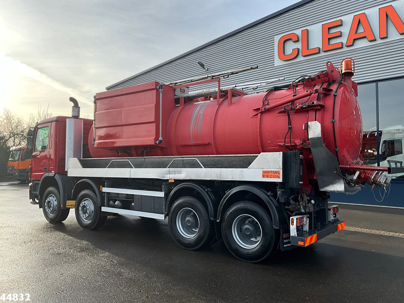 Mercedes-Benz Actros 4141 8x4 Kroll Saug/Spul aufbau - Vakuum lastebil: bilde 2 Mercedes-Benz Actros 4141 8x4 Kroll Saug/Spul aufbau - Vakuum lastebil: bilde 2