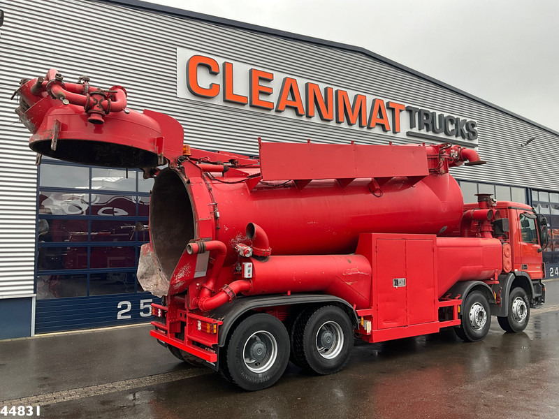 Mercedes-Benz Actros 4141 8x4 RVS Naaktgeboren drogestoffen Just 99.291 km! - Vakuum lastebil: bilde 1 Mercedes-Benz Actros 4141 8x4 RVS Naaktgeboren drogestoffen Just 99.291 km! - Vakuum lastebil: bilde 1