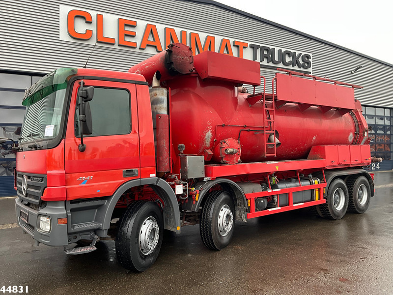 Mercedes-Benz Actros 4141 8x4 RVS Naaktgeboren drogestoffen Just 99.291 km! - Vakuum lastebil: bilde 5 Mercedes-Benz Actros 4141 8x4 RVS Naaktgeboren drogestoffen Just 99.291 km! - Vakuum lastebil: bilde 5