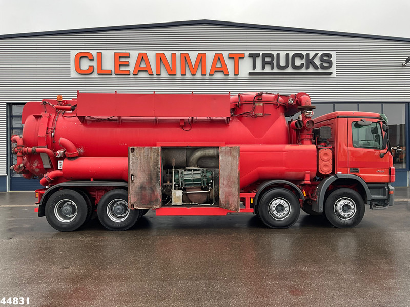 Mercedes-Benz Actros 4141 8x4 RVS Naaktgeboren drogestoffen Just 99.291 km! - Vakuum lastebil: bilde 4 Mercedes-Benz Actros 4141 8x4 RVS Naaktgeboren drogestoffen Just 99.291 km! - Vakuum lastebil: bilde 4
