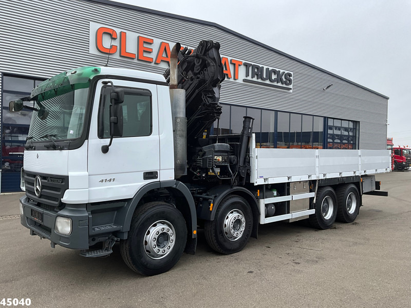 Mercedes-Benz Actros 4141 8x4 manual Hiab 32 Tonmeter laadkraan + Fly-jib - Kranbil: bilde 2 Mercedes-Benz Actros 4141 8x4 manual Hiab 32 Tonmeter laadkraan + Fly-jib - Kranbil: bilde 2