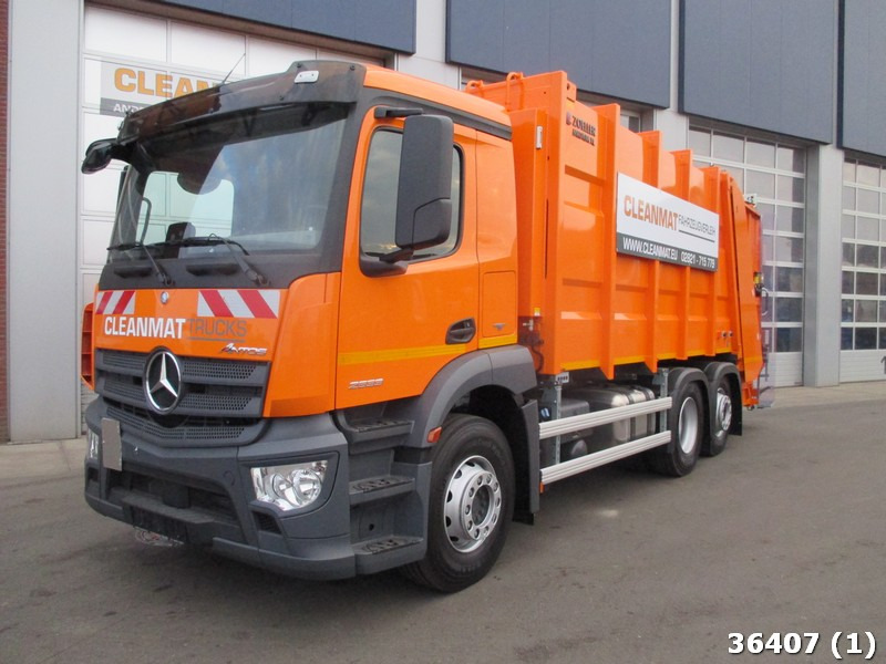 Mercedes-Benz Antos 2533 Zoeller 21,5m3 - Søppelbil: bilde 1 Mercedes-Benz Antos 2533 Zoeller 21,5m3 - Søppelbil: bilde 1