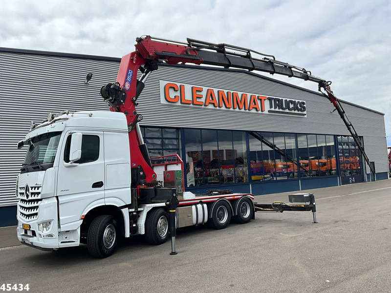 Mercedes-Benz Arocs 3251 8x4 Euro 6 Retarder HMF 85 Tonmeter laadkraan Fly-Jib - Kranbil: bilde 1 Mercedes-Benz Arocs 3251 8x4 Euro 6 Retarder HMF 85 Tonmeter laadkraan Fly-Jib - Kranbil: bilde 1