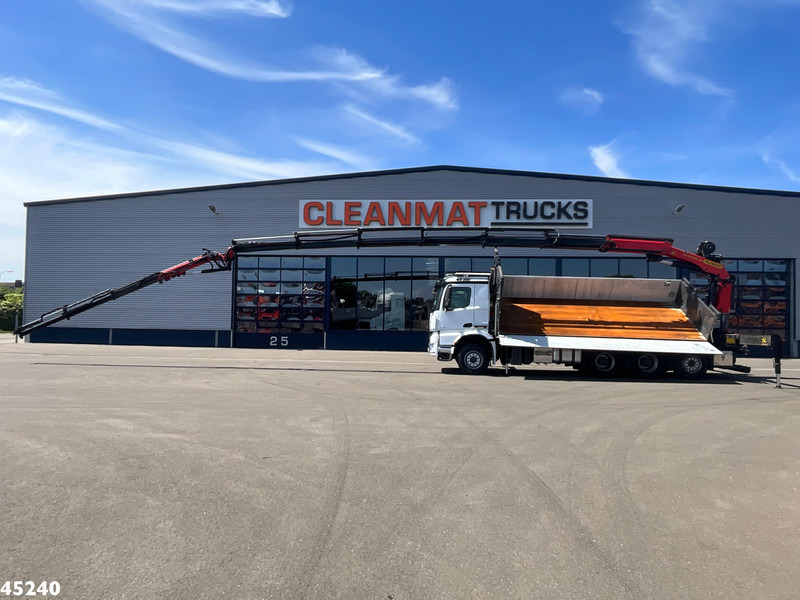 Mercedes-Benz Arocs 3251 8x4 Euro 6 Retarder Palfinger 34 Tonmeter laadkraan + Fly-Jib Just 146.766 km! - Tippbil, Kranbil: bilde 1 Mercedes-Benz Arocs 3251 8x4 Euro 6 Retarder Palfinger 34 Tonmeter laadkraan + Fly-Jib Just 146.766 km! - Tippbil, Kranbil: bilde 1