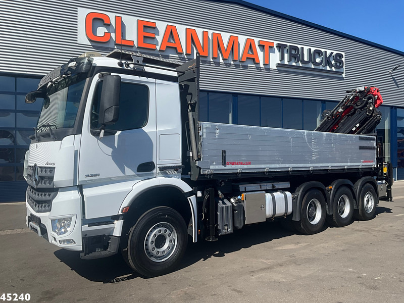 Mercedes-Benz Arocs 3251 8x4 Euro 6 Retarder Palfinger 34 Tonmeter laadkraan + Fly-Jib Just 146.766 km! - Kranbil: bilde 4 Mercedes-Benz Arocs 3251 8x4 Euro 6 Retarder Palfinger 34 Tonmeter laadkraan + Fly-Jib Just 146.766 km! - Kranbil: bilde 4