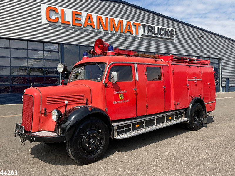 Mercedes-Benz LF 311 Oldtimer Feuerwehrfahrzeug Just 35.940 km! - Brannbil: bilde 1 Mercedes-Benz LF 311 Oldtimer Feuerwehrfahrzeug Just 35.940 km! - Brannbil: bilde 1