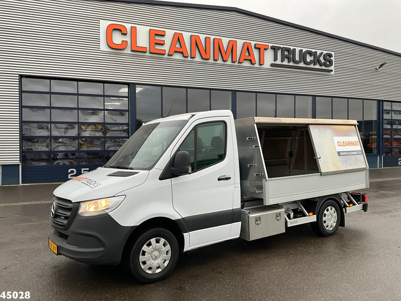 Mercedes-Benz Sprinter 317 1.9 CDI Veeg-vuil kipper - Tippbil: bilde 2 Mercedes-Benz Sprinter 317 1.9 CDI Veeg-vuil kipper - Tippbil: bilde 2