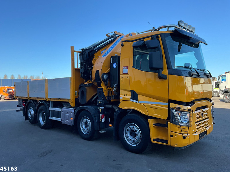 Kranbil Renault C 380 8x2 Euro 6 Effer 95 Tonmeter laadkraan + Fly-Jib Just 39.453 km!: bilde 8