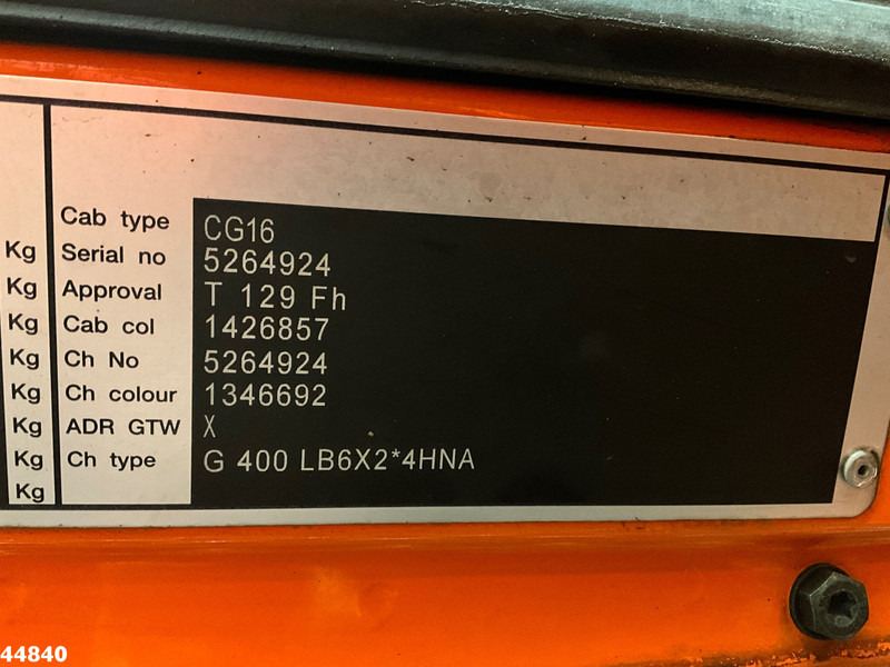 Leie Scania G 400 Retarder VDL 21 Ton haakarmsysteem Scania G 400 Retarder VDL 21 Ton haakarmsysteem: bilde 19