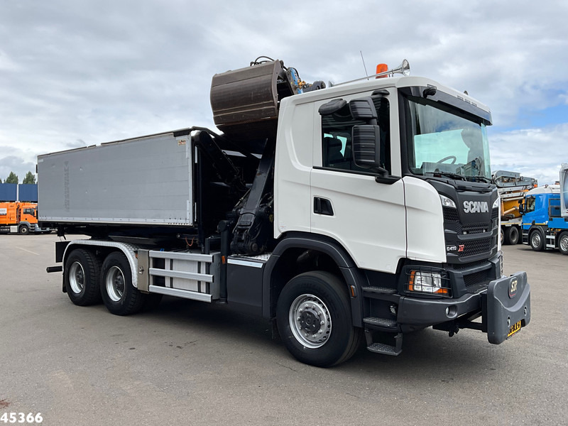 Scania G 410 6x6 Euro 6 Palfinger 17 Tonmeter Z-kraan - Tippbil, Kranbil: bilde 5 Scania G 410 6x6 Euro 6 Palfinger 17 Tonmeter Z-kraan - Tippbil, Kranbil: bilde 5