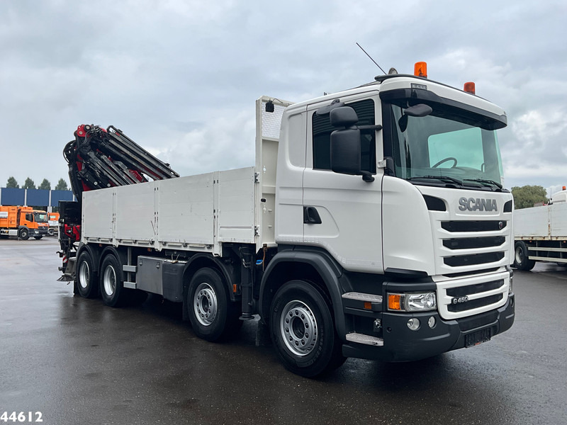Scania G 450 8x4 Euro 6 Fassi 66 Tonmeter laadkraan + Fly-jib Just 176.555 Km! - Kranbil: bilde 4 Scania G 450 8x4 Euro 6 Fassi 66 Tonmeter laadkraan + Fly-jib Just 176.555 Km! - Kranbil: bilde 4