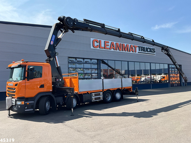 Scania G 450 Euro 6 HMF 60 Tonmeter laadkraan + Fly-Jib - Kranbil: bilde 1 Scania G 450 Euro 6 HMF 60 Tonmeter laadkraan + Fly-Jib - Kranbil: bilde 1