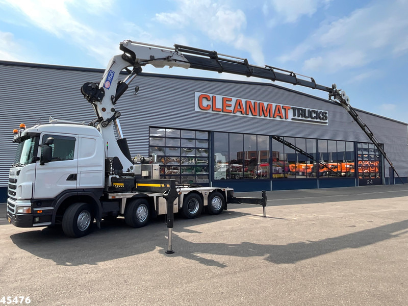 Scania G 480 HMF 85 Tonmeter laadkraan + Fly-Jib - Kranbil: bilde 1 Scania G 480 HMF 85 Tonmeter laadkraan + Fly-Jib - Kranbil: bilde 1