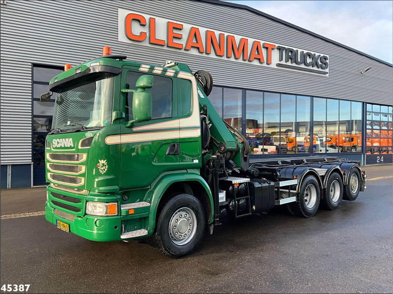 Scania G 490 8x4 Euro 6 Hiab 24 Tonmeter laadkraan - Lastebil med kabelsystem, Kranbil: bilde 2 Scania G 490 8x4 Euro 6 Hiab 24 Tonmeter laadkraan - Lastebil med kabelsystem, Kranbil: bilde 2